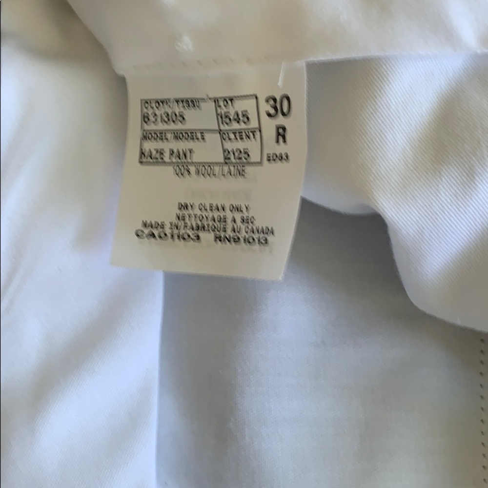 ❗️SALE❗️Riviera by Jack Victor men’s wool pant - Picture 8 of 8